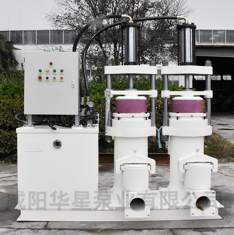 壓濾機節(jié)能進料泵，液壓陶瓷柱塞泥漿泵
